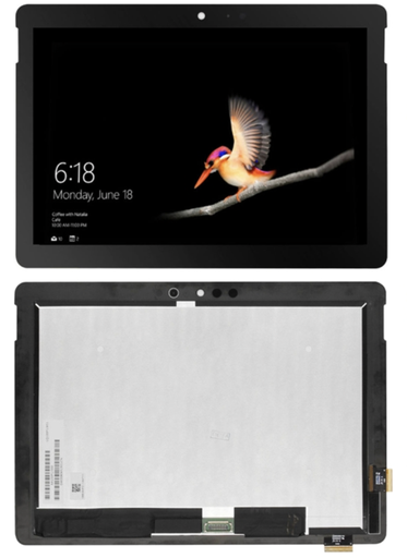 [X3514液晶｜LCD] Surface Go 1 （1824｜1825） フロントパネル （10インチ） 黒｜再生品