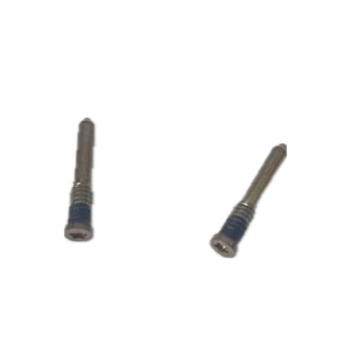 [X2725ペンタローブ ネジ] iPhone X｜11｜12ｼﾘｰｽﾞ ボトムスクリュー星形ネジ 2本セット 金