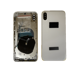 [X4097背面ガラス] iPhone XS MAX バックガラス(フレーム一体型) 互換品 白