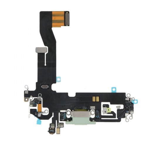 [X2351ライトニングコネクタ｜充電ポート] iPhone 12 ドックコネクター 緑  取り外し品