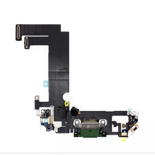 [X2356ライトニングコネクタ｜充電ポート] iPhone 12mini ドックコネクター 緑  取り外し品