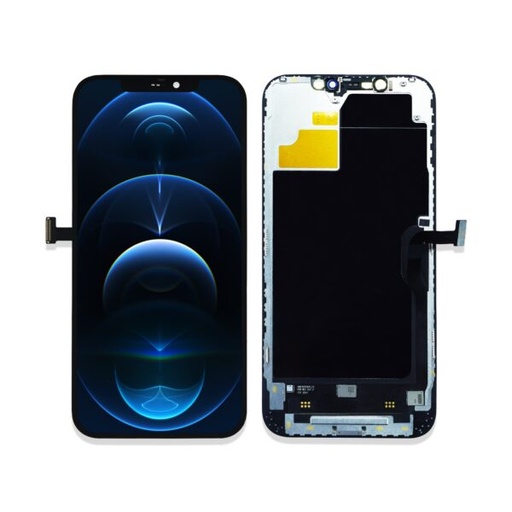 [X2095互換パネル｜液晶] iPhone 12ProMax フロントパネル 黒｜互換品 LCD FHD JK製