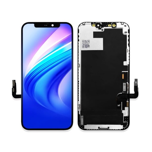 [X2090互換パネル｜液晶] iPhone 12｜12Pro フロントパネル 黒｜互換品（SoftOLED）JK製