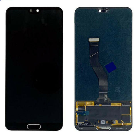 [X3404液晶｜LCD] HUAWEI P20Pro フロントパネル 黒 ｜OLED再生品
