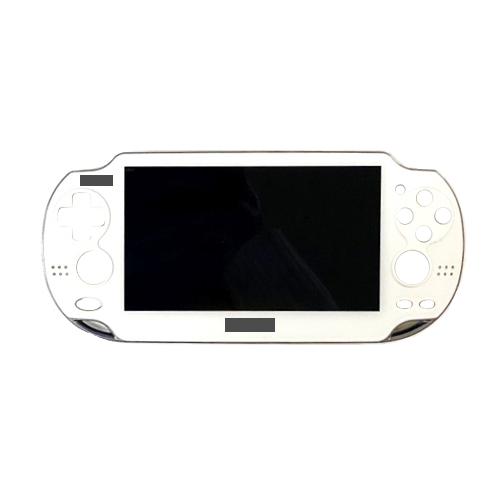 [X3879 LCD｜パネル] （入手不可）PSVita 1000 液晶 一体型（枠付） 白