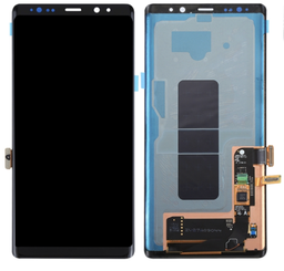 [X3207液晶/LCD] Galaxy Note8 フロントパネル 黒