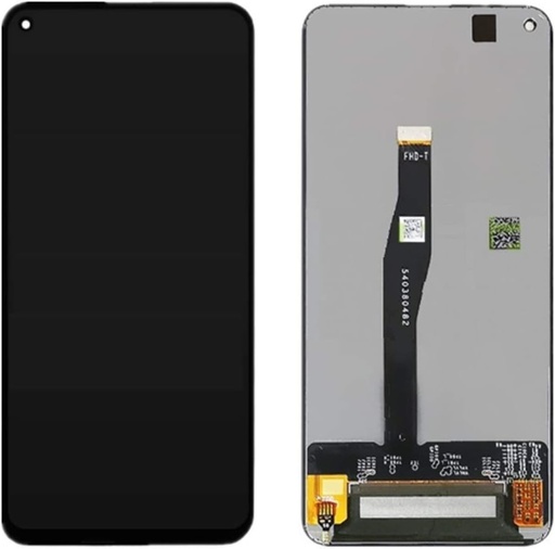 [X3422液晶｜LCD] HUAWEI Nova5T フロントパネル 黒｜再生品