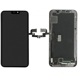 [X2114互換パネル/液晶（廉価版）] iPhone X コピーパネル (廉価版LCD) 黒
