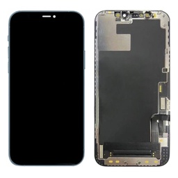 [X2122互換パネル/液晶（廉価版）] iPhone 12ProMax コピーパネル (廉価版LCD) 黒