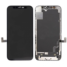 [X2123互換パネル/液晶（廉価版）] iPhone 12mini コピーパネル (廉価版LCD) 黒