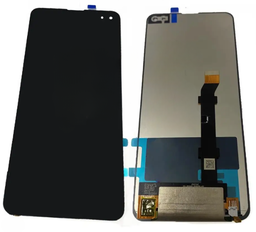 [X3539液晶/LCD] AQUOS Sense4 plus フロントパネル 黒 (取り出し品)