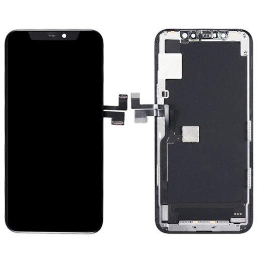 [X2083互換パネル｜液晶] iPhone 11Pro フロントパネル 黒｜互換品（HardOLED）