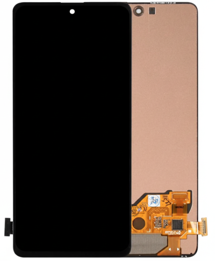 [X3222液晶｜LCD] Galaxy A51 5G フロントパネル 黒 海外版｜OLED再生品