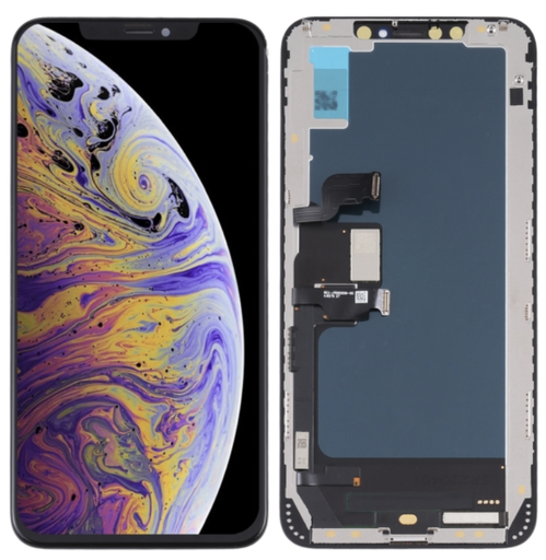 [X2077互換パネル｜液晶] iPhone XS Max コピーパネル (SoftOLED) 黒 JK製