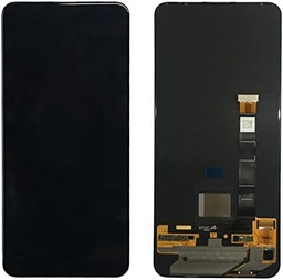 [X3327液晶/LCD] ZenFone7/7 Pro フロントパネル (ZS670KS/ZS671KS) 黒