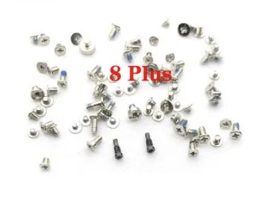 [X2724ペンタローブ ネジ] iPhone 8G｜8P｜SE2｜SE3 ボトムスクリュー星形ネジ 2本セット 黒