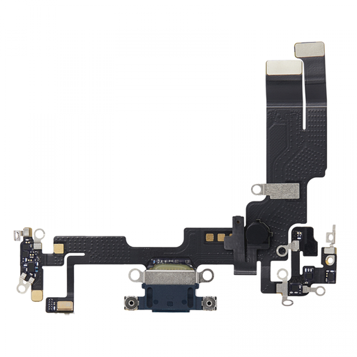 [X2378ライトニングコネクター｜充電ポート] iPhone 14 ドックコネクター 青  取り外し品