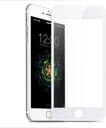 [X2252保護フィルム] iPhone 7G/8G ガラスフィルム (9D) 白