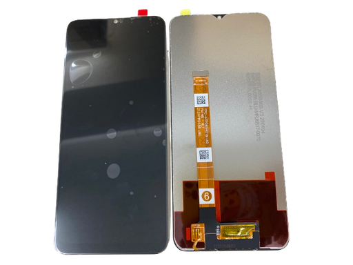 [X3575液晶｜LCD] OPPO A11x｜A11｜A8｜A5（2020）｜A9（2020）｜A31（2020） フロントパネル 黒｜再生品