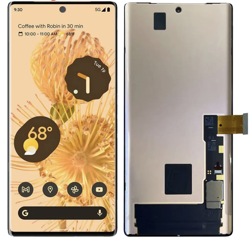 [X3490液晶｜LCD] Google Pixel 6Pro フロントパネル 黒 ｜OLED再生品