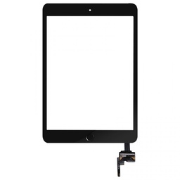 [X2777タッチパネル/フロントガラス] iPad mini3 デジタイザー 黒