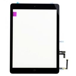 [X2764タッチパネル/フロントガラス] iPad Air/5 デジタイザー 黒