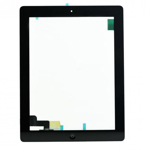 [X2760タッチパネル｜フロントガラス] iPad 2 デジタイザー 黒 互換品