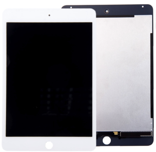 [X2801LCD｜パネル] iPad mini4 液晶 一体(オートスリープ付) 白｜再生品