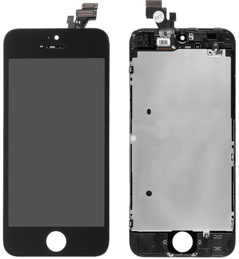 [X2006再生パネル｜液晶]  iPhone 5G リペアパネル 黒