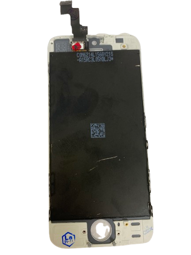 [X2007リペアパネル｜液晶] iPhone 5S｜SE フロントパネル 白｜再生品