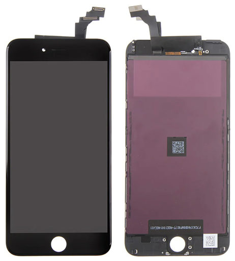 [X2013リペアパネル｜液晶] iPhone 6P フロントパネル 黒｜再生品