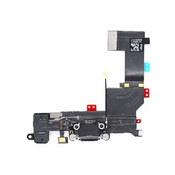 [X2284ライトニングコネクター/充電ポート] iPhone 5S ドックコネクター 黒